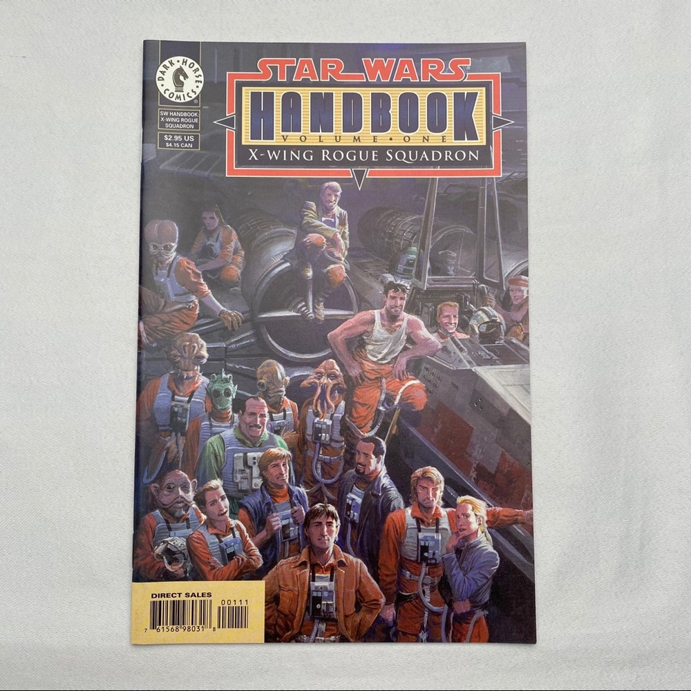Star Wars Handbook X-Wing Rogue Squadron Comic Book No. 1, Dark Horse Comics